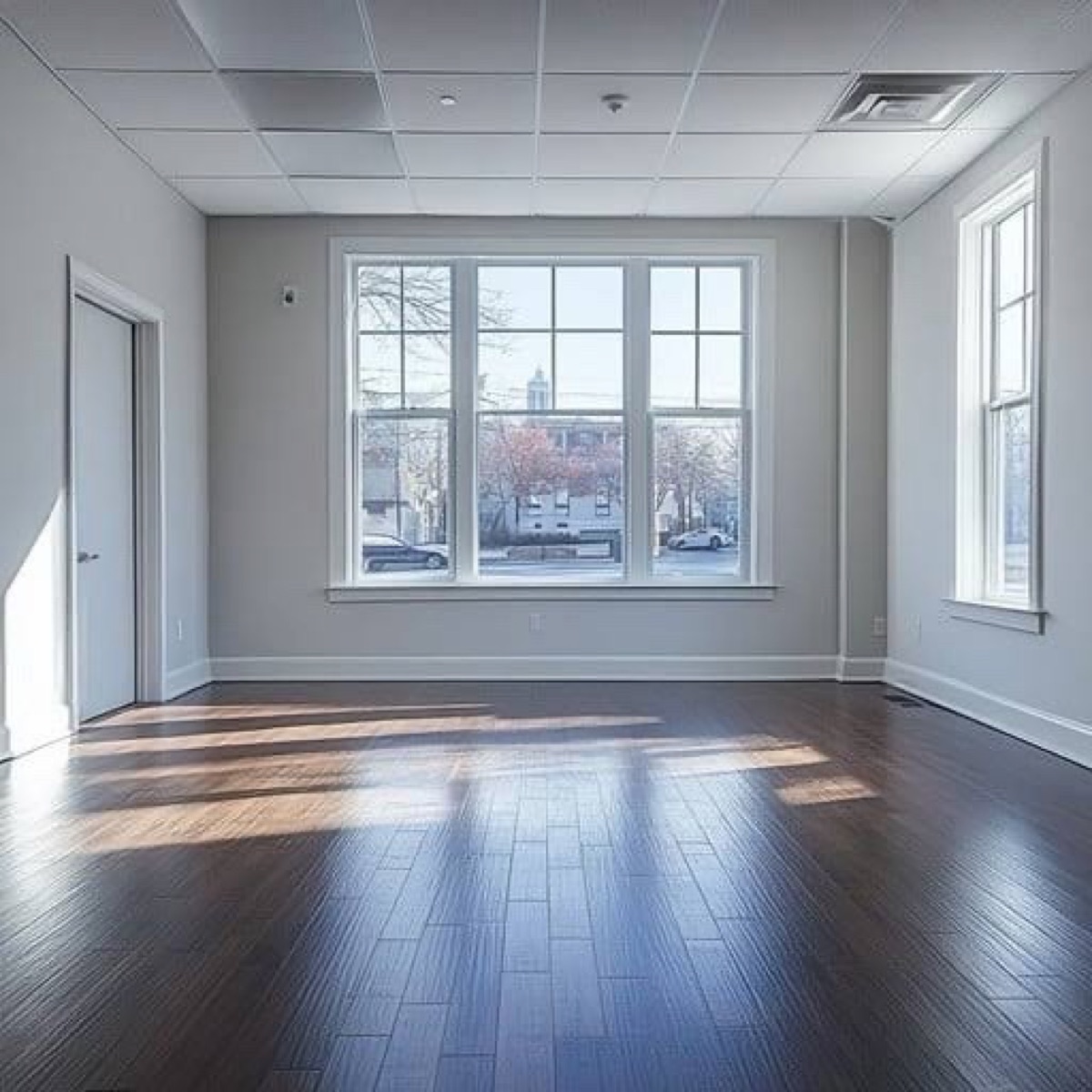 Bedroom before staging